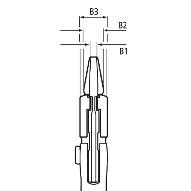 Knipex 8601250 - Rozmery
